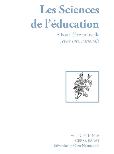 Les Sciences de l'éducation